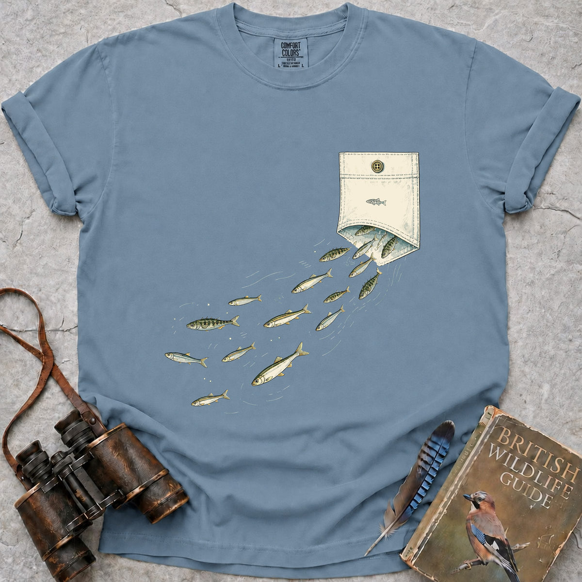 pocket-full-of-fishes — ice blue