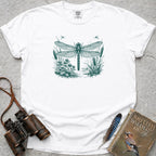 Pond Dragonfly T-Shirt — white