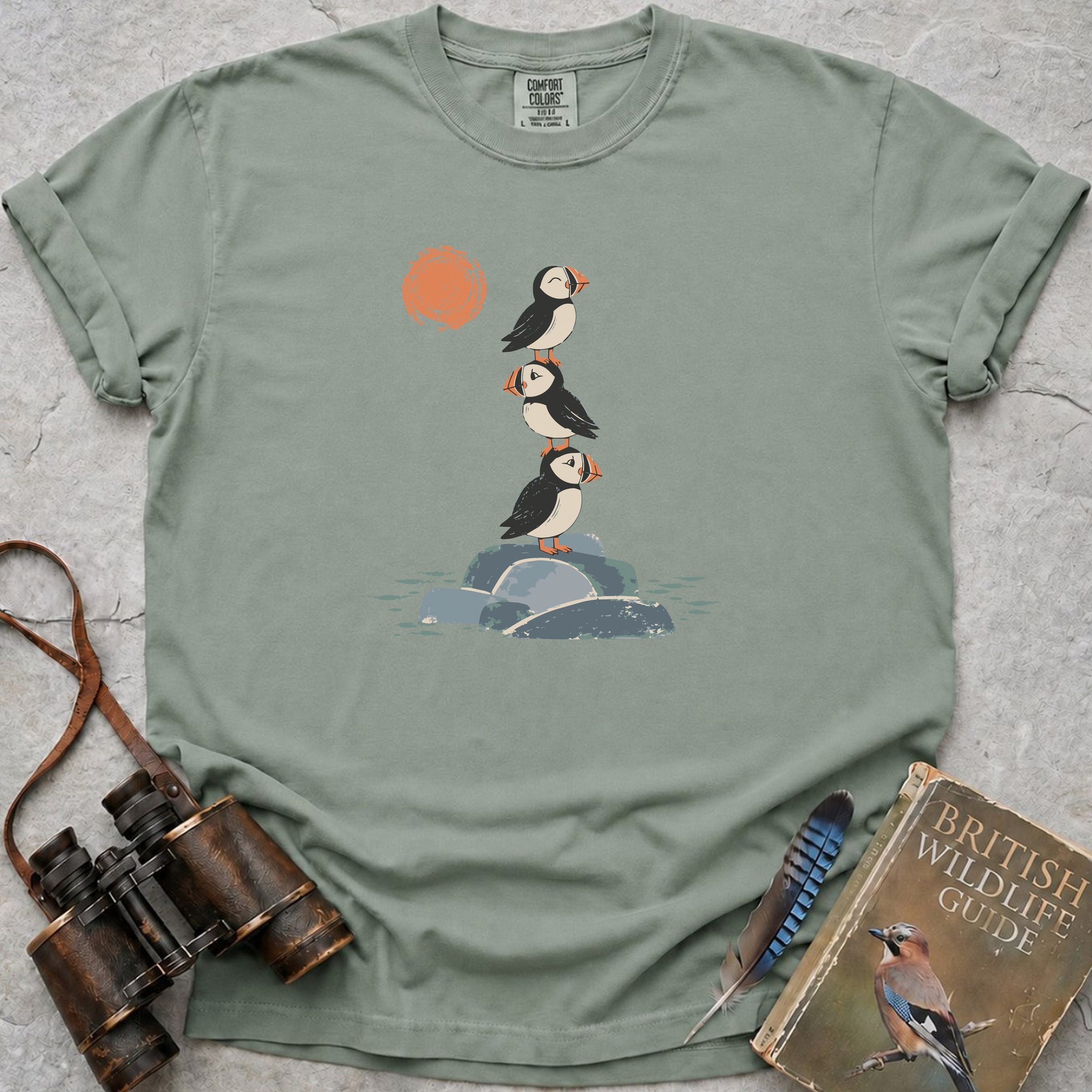 Puffin Trio T-Shirt — bay