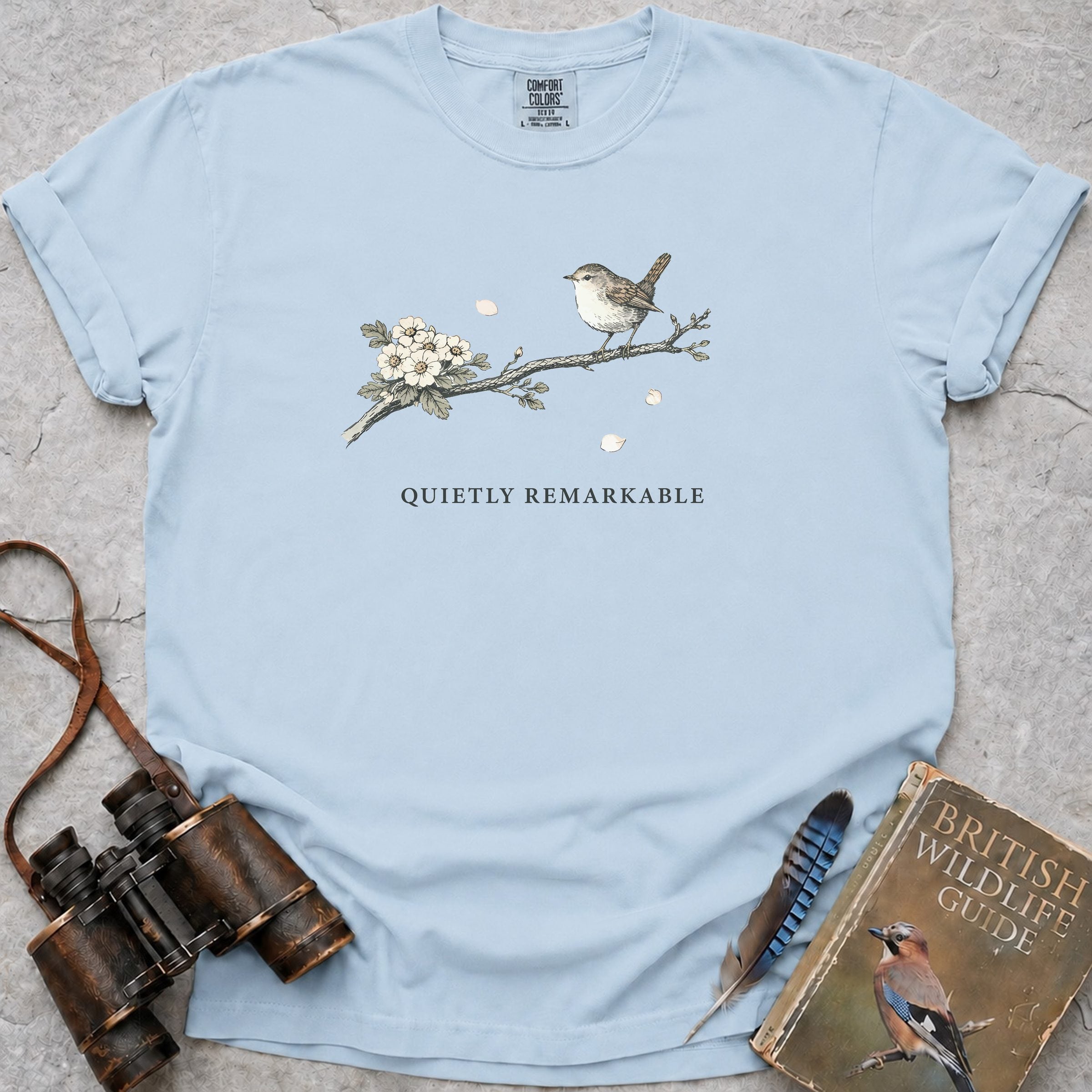 Quietly Remarkable T-Shirt — chambray