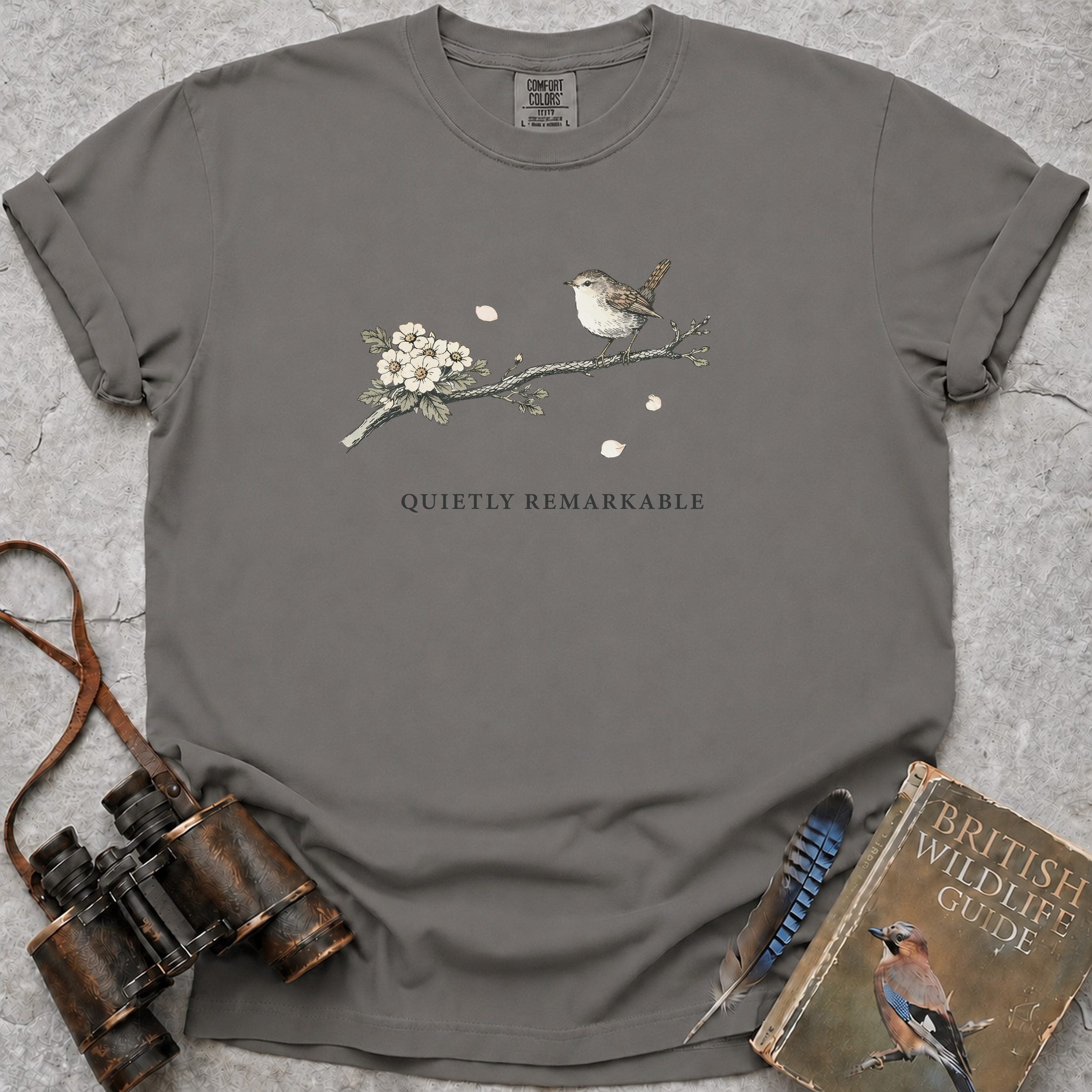 Quietly Remarkable T-Shirt — grey