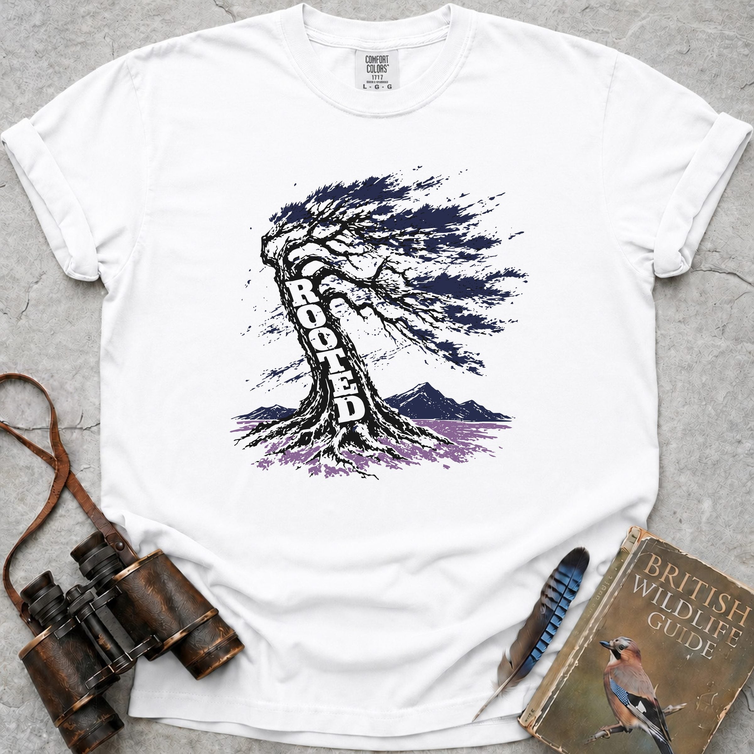 Rooted Oak T-Shirt — white