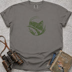 Rustic Grasshopper T-Shirt — grey