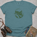 Rustic Grasshopper T-Shirt — seafoam