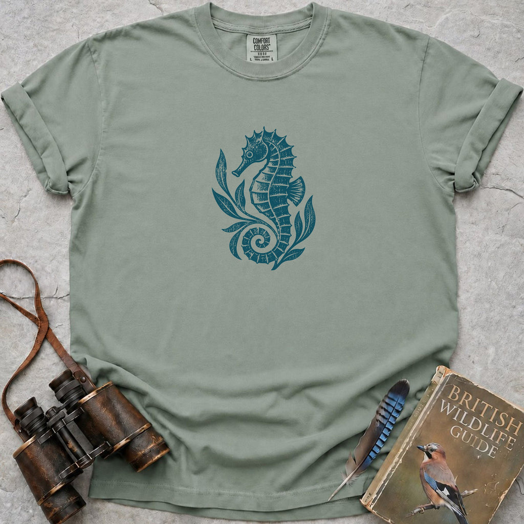 Rustic Seahorse T-Shirt — bay