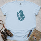 Rustic Seahorse T-Shirt — chambray