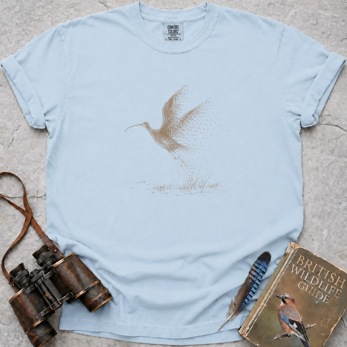 Saltmarsh Curlew T-Shirt — chambray