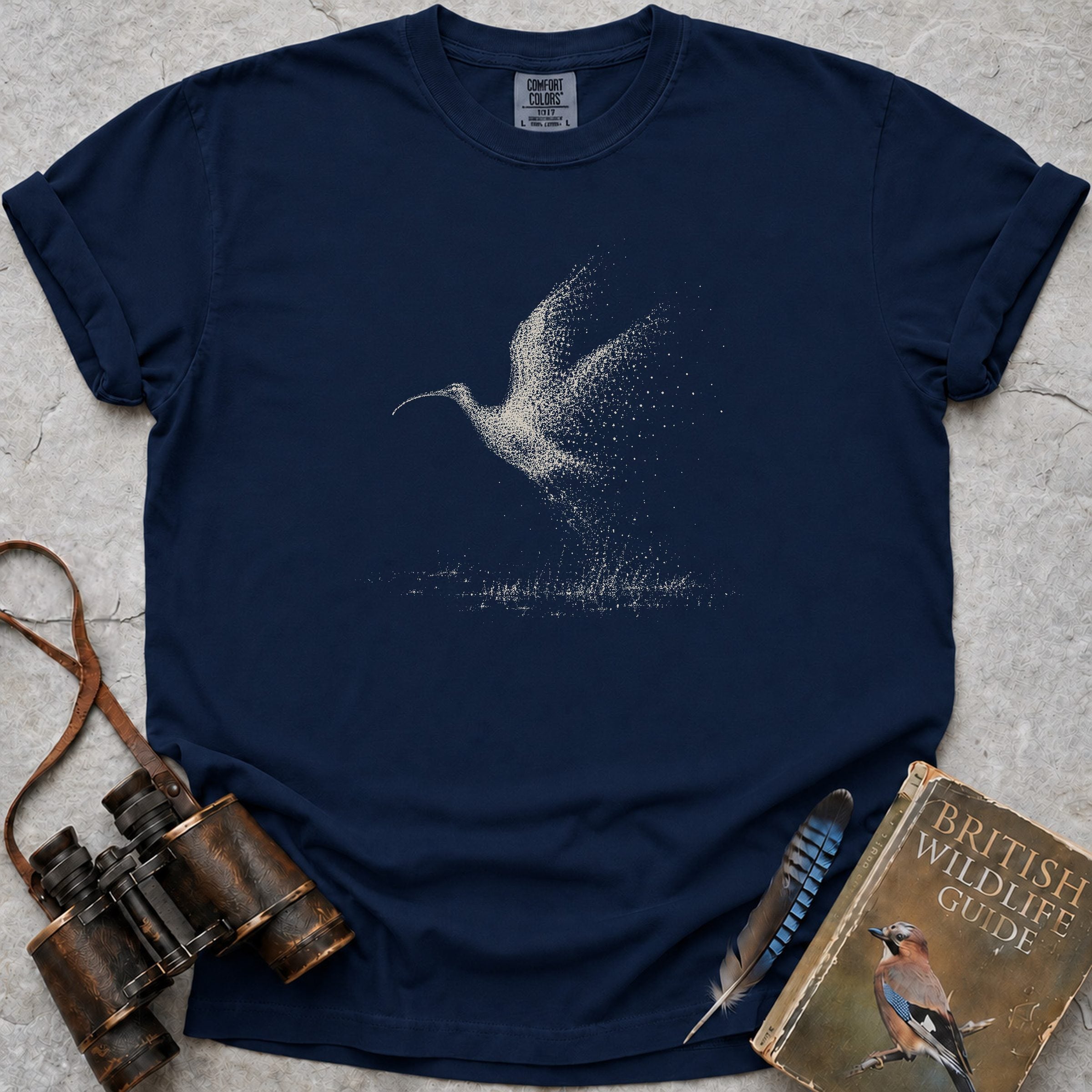 Saltmarsh Curlew T-Shirt — true navy