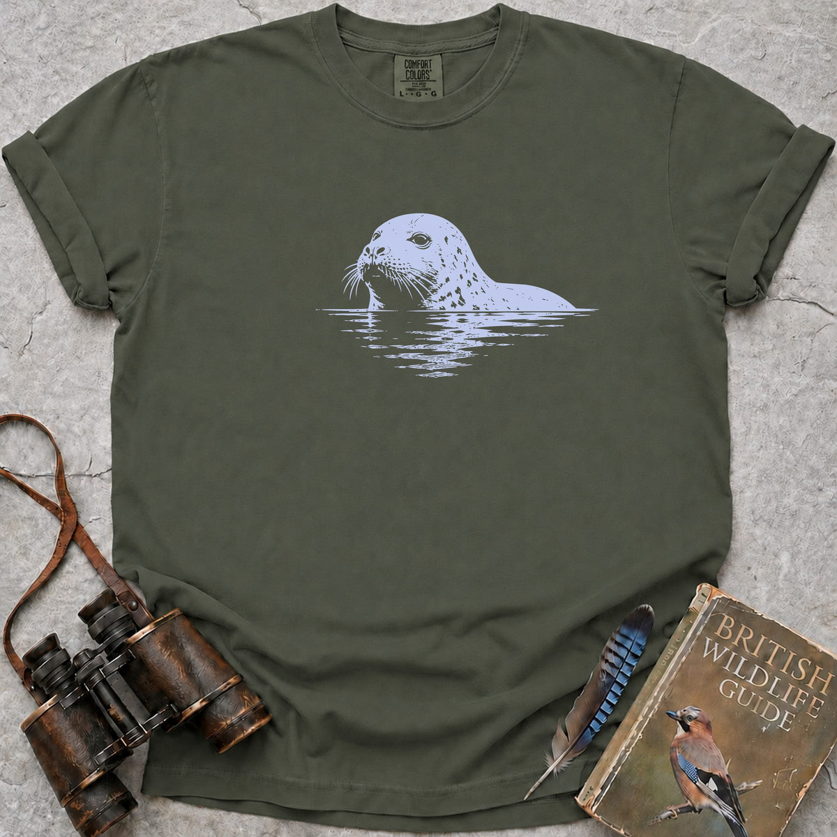 salty-whiskered-seal — moss