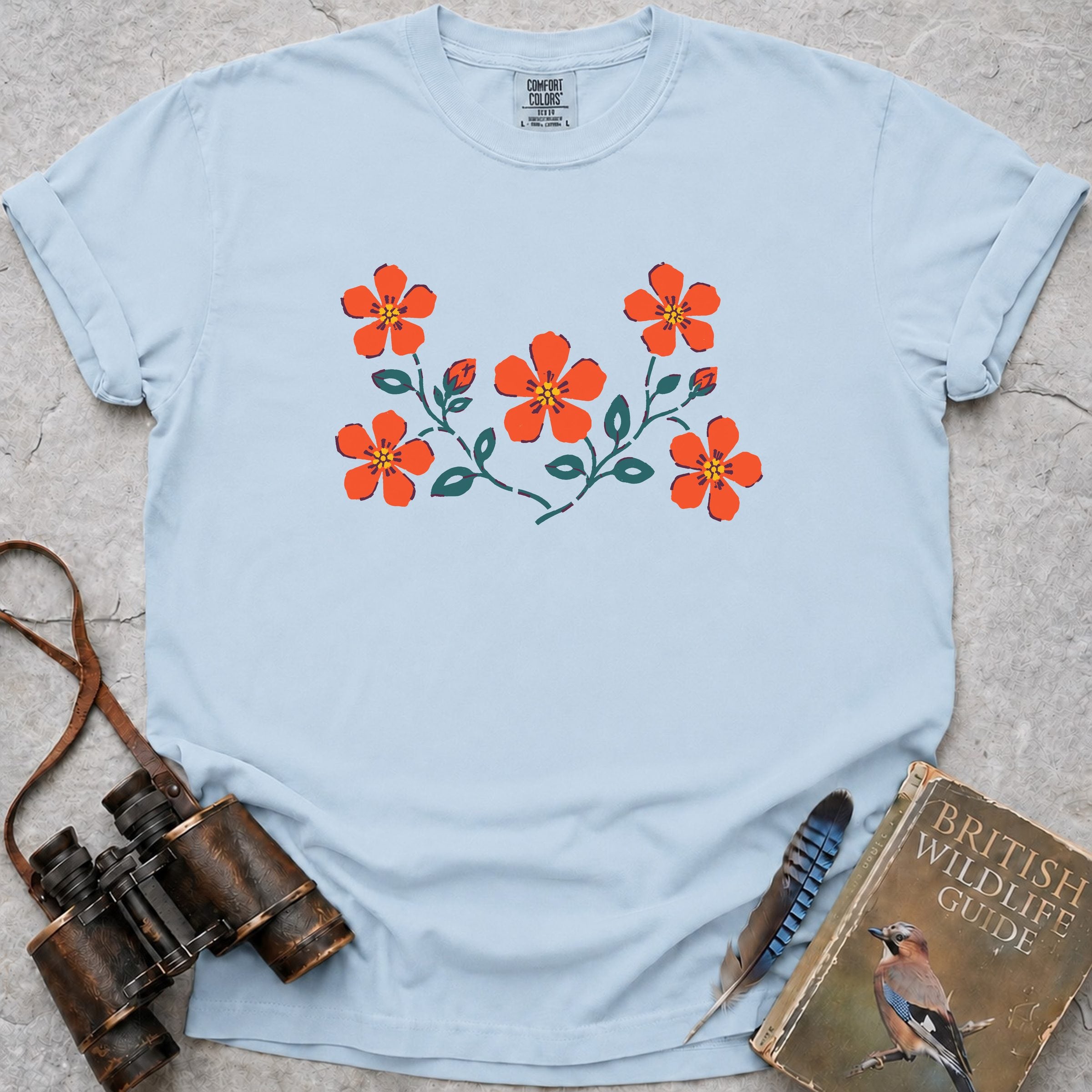 scarlet-pimpernel — chambray