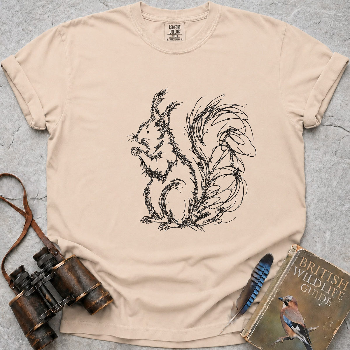 scribble-squirrel — ivory