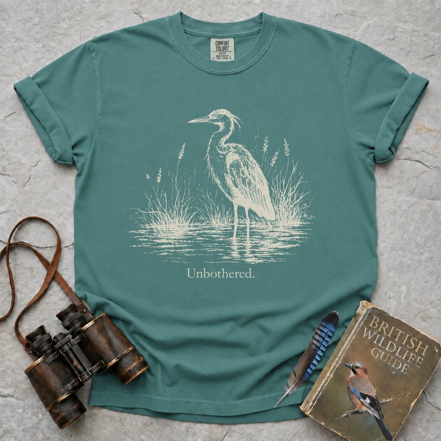 Unbothered Heron T-Shirt