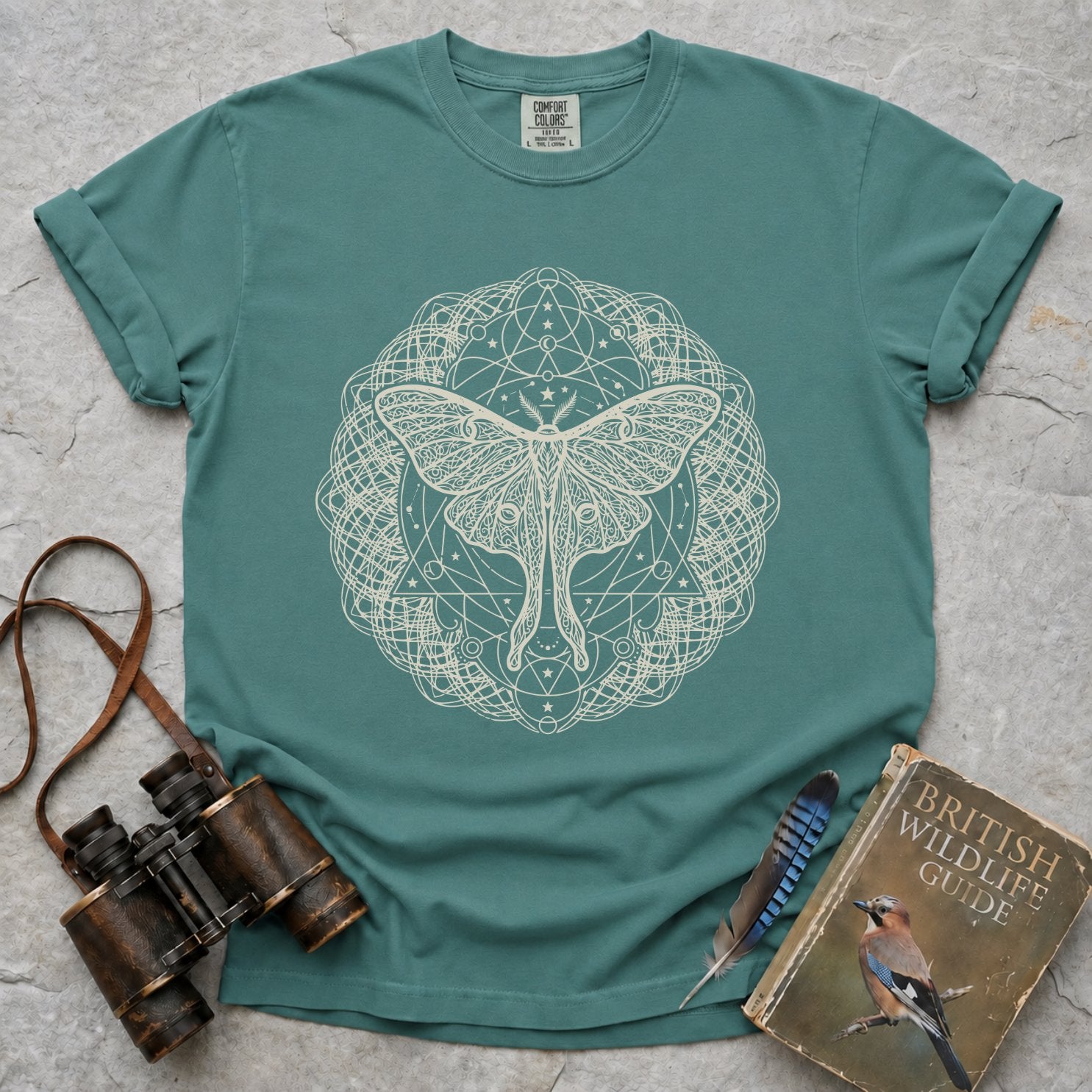 Moth Mandala T-Shirt