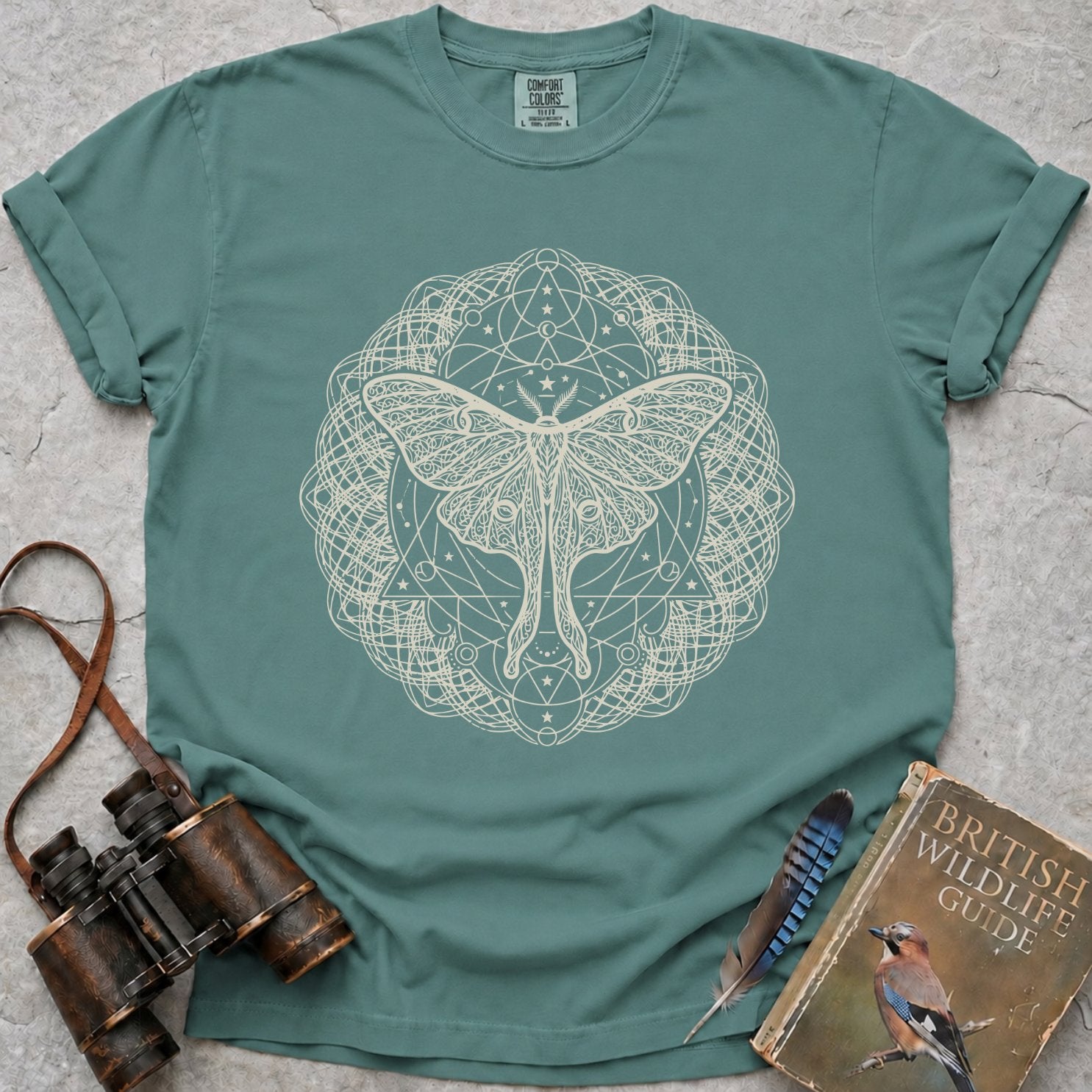 Moth Mandala T-Shirt
