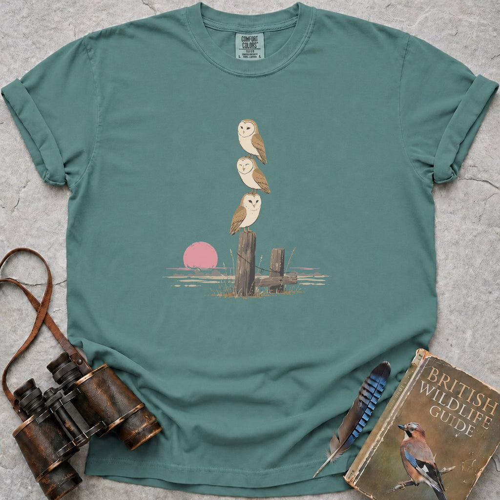 Barn Owl Trio T-Shirt