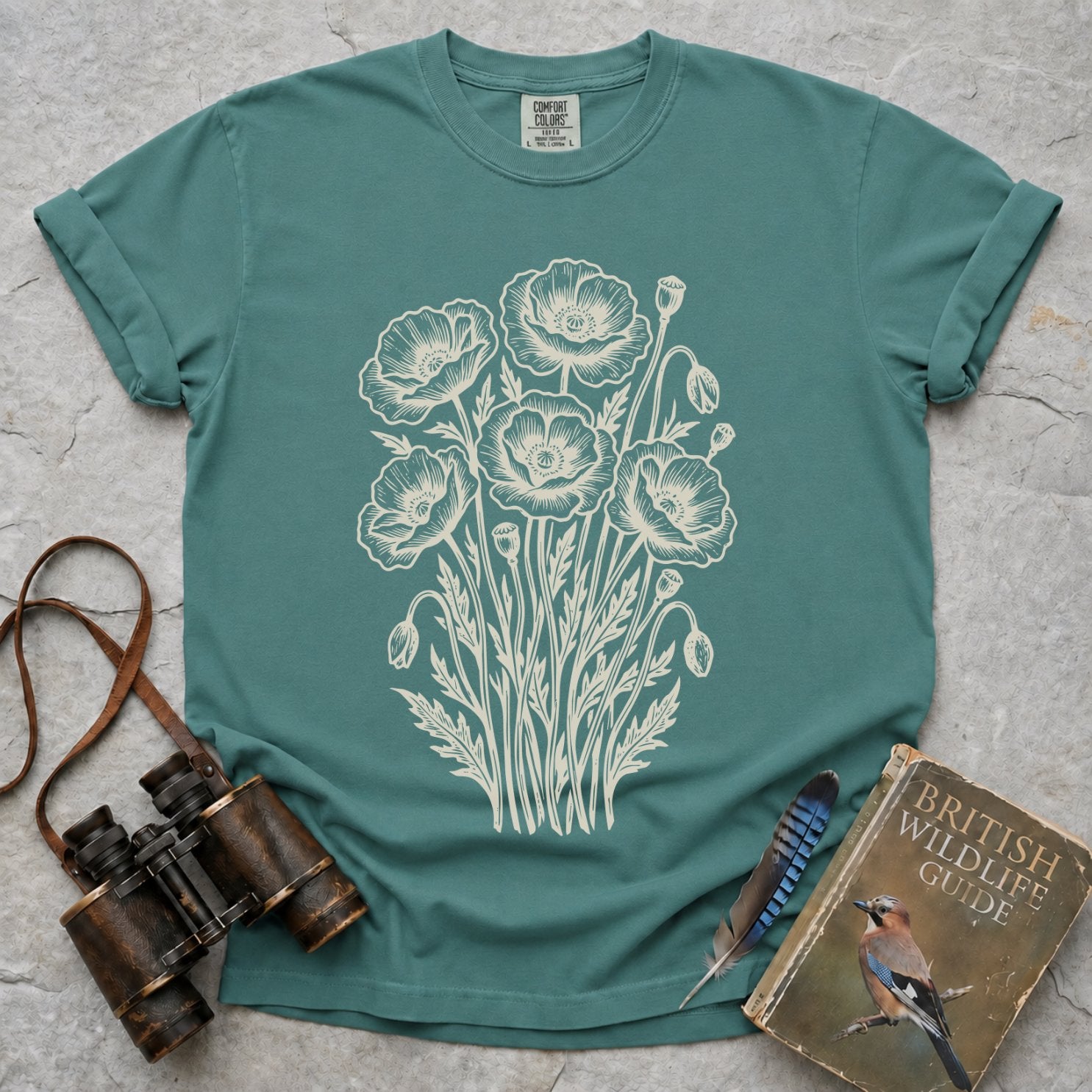 Ornate Poppies T-Shirt