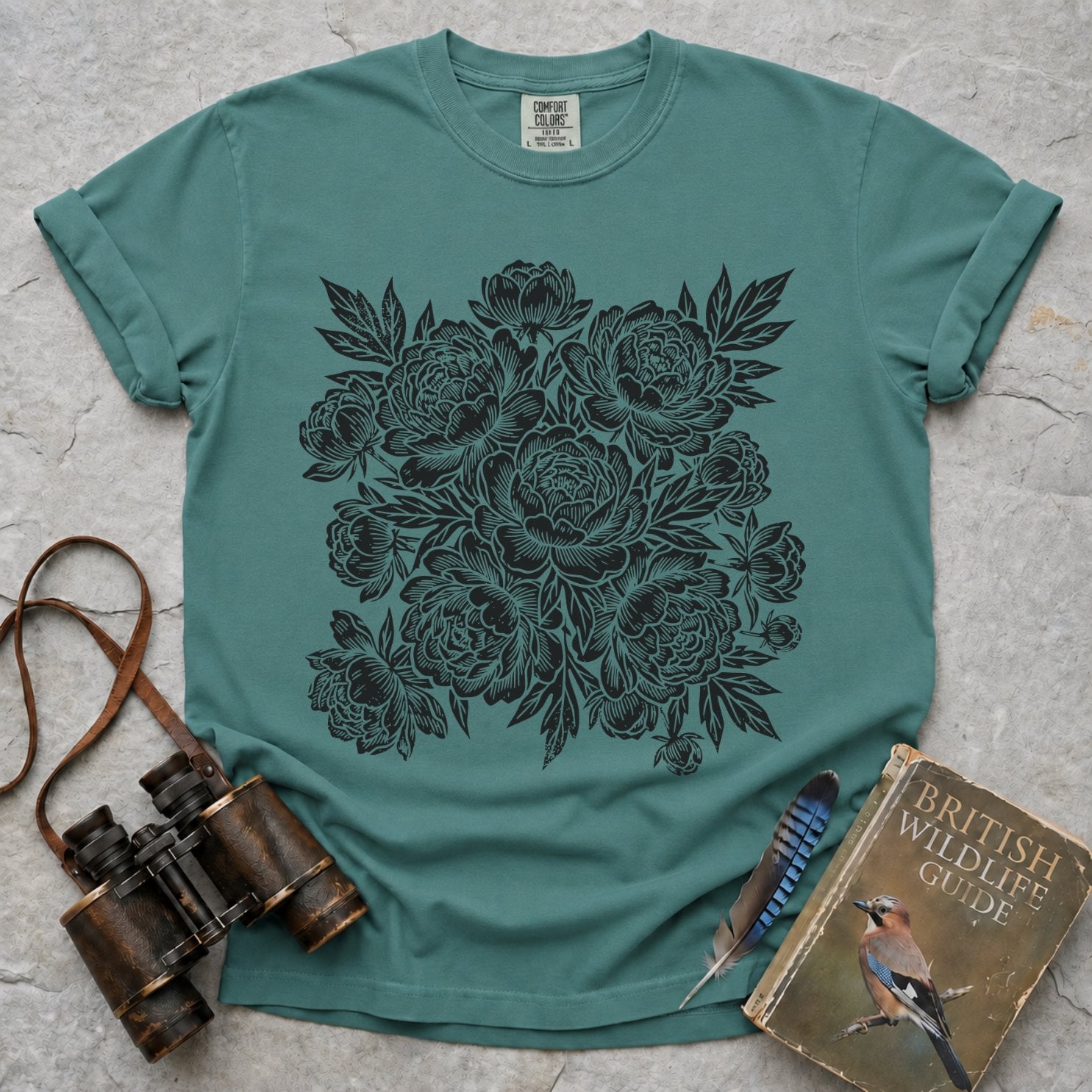 Vintage Peonies T-Shirt