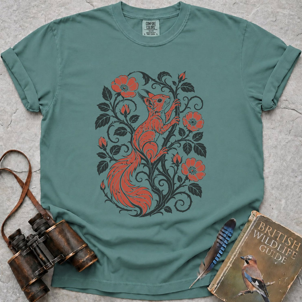 Folk Art Squirrel T-Shirt