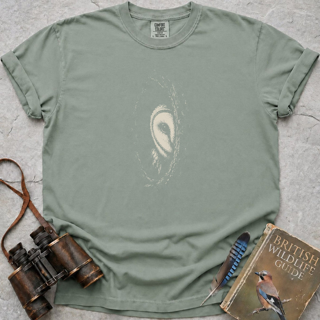 Silent Barn Owl T-Shirt — bay