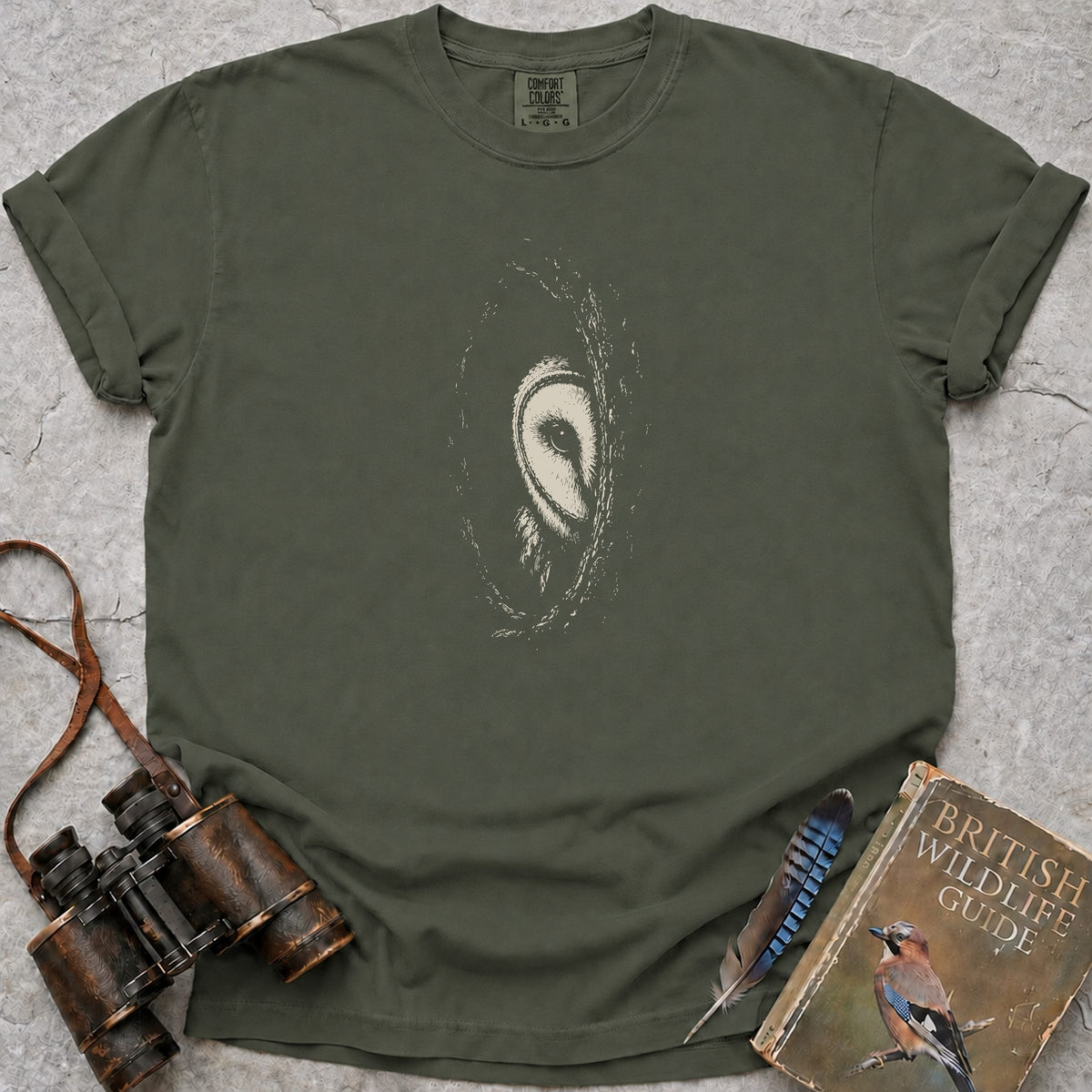 silent-barn-owl — moss