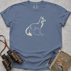 Silhouette Fox T-Shirt — blue jean