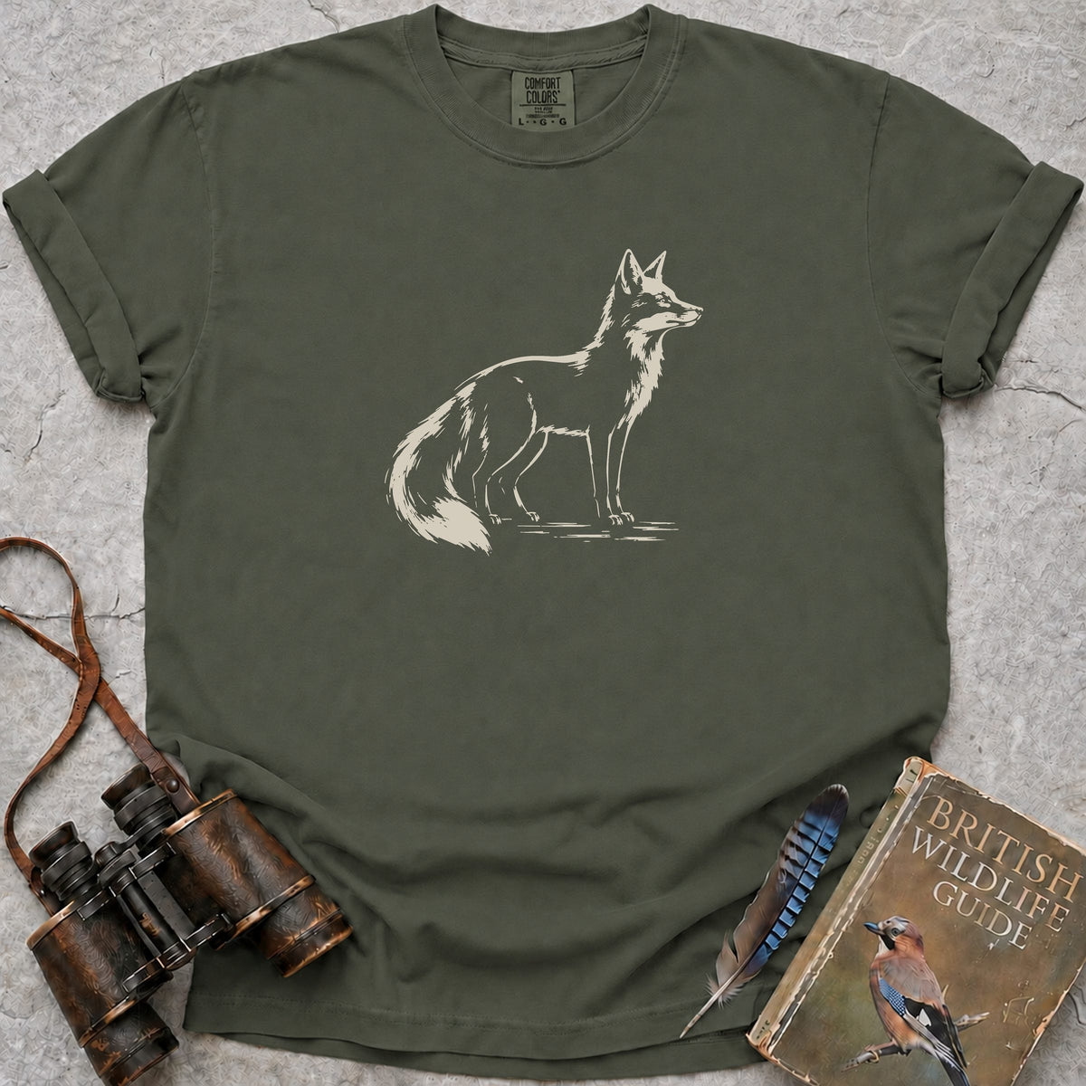 silhouette-fox — moss