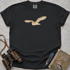 Soaring Barn Owl T-Shirt — black