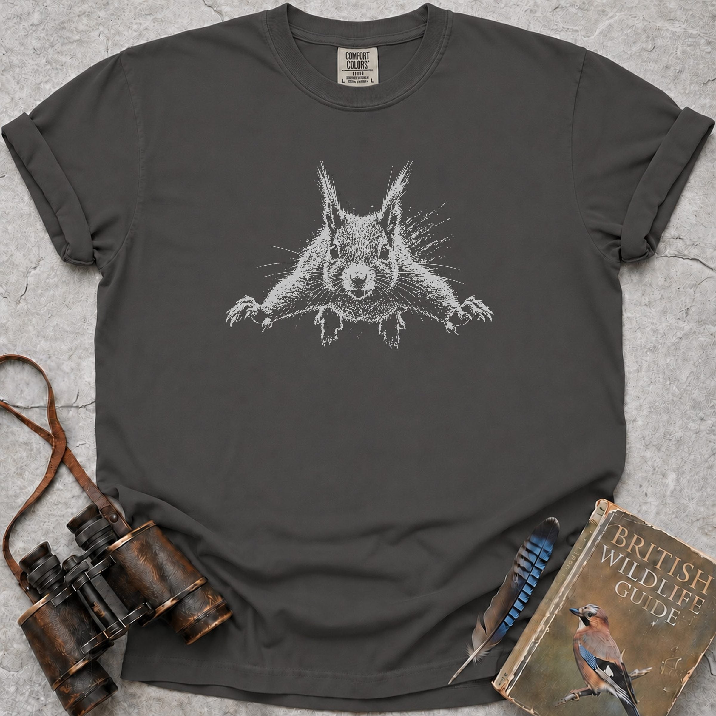Squirrel Leap T-Shirt — pepper