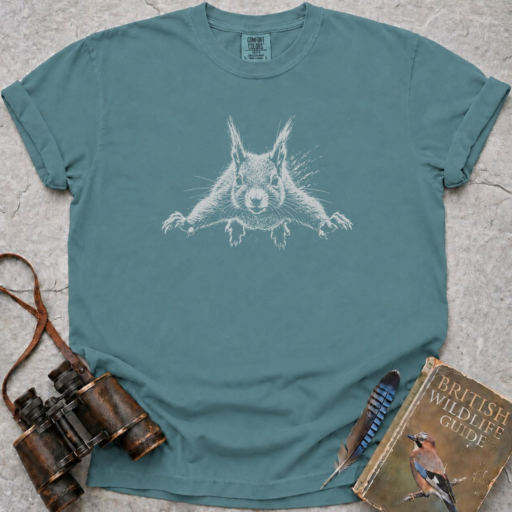 Squirrel Leap T-Shirt — seafoam