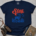 Stag T-Shirt — true navy