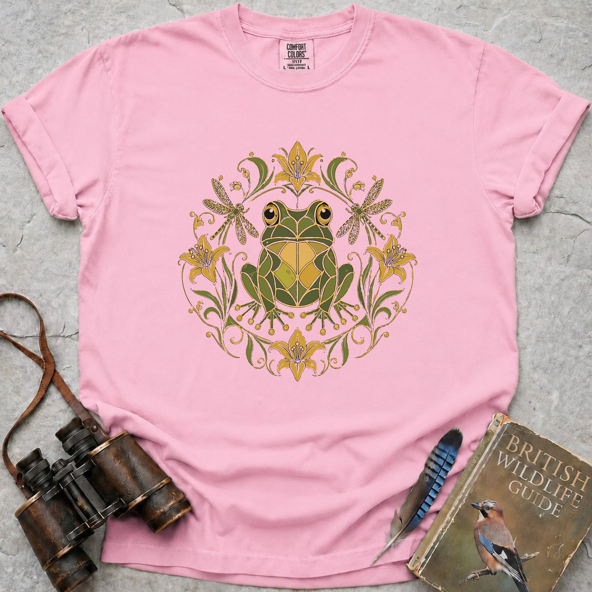stained-glass-frog — blossom