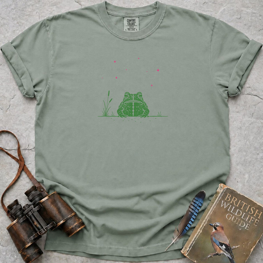Starry Green Toad T-Shirt — bay