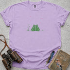 Starry Green Toad T-Shirt — orchid