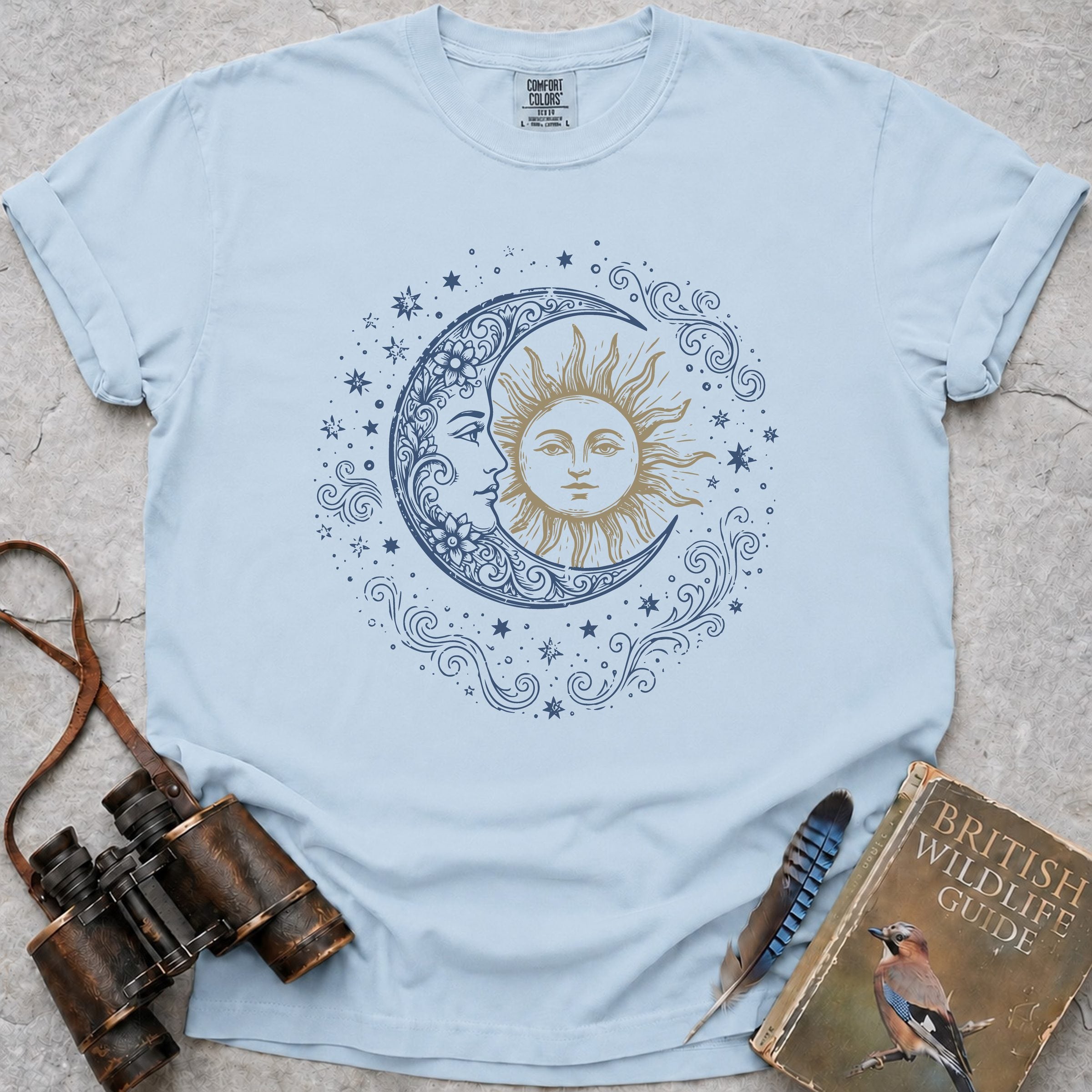Sun And Moon T-Shirt — chambray