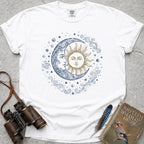 Sun And Moon T-Shirt — white