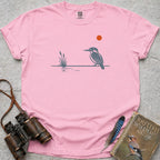 Sunset Kingfisher T-Shirt — blossom