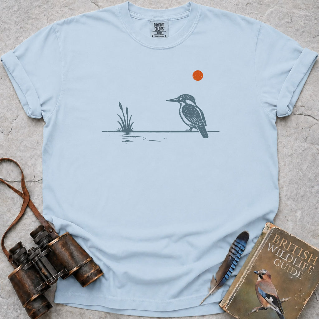 Sunset Kingfisher T-Shirt — chambray
