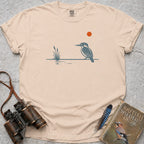 Sunset Kingfisher T-Shirt — ivory