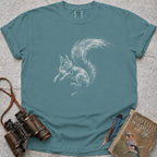 Surprised Squirrel T-Shirt — seafoam