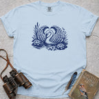 Swan Heart T-Shirt — chambray