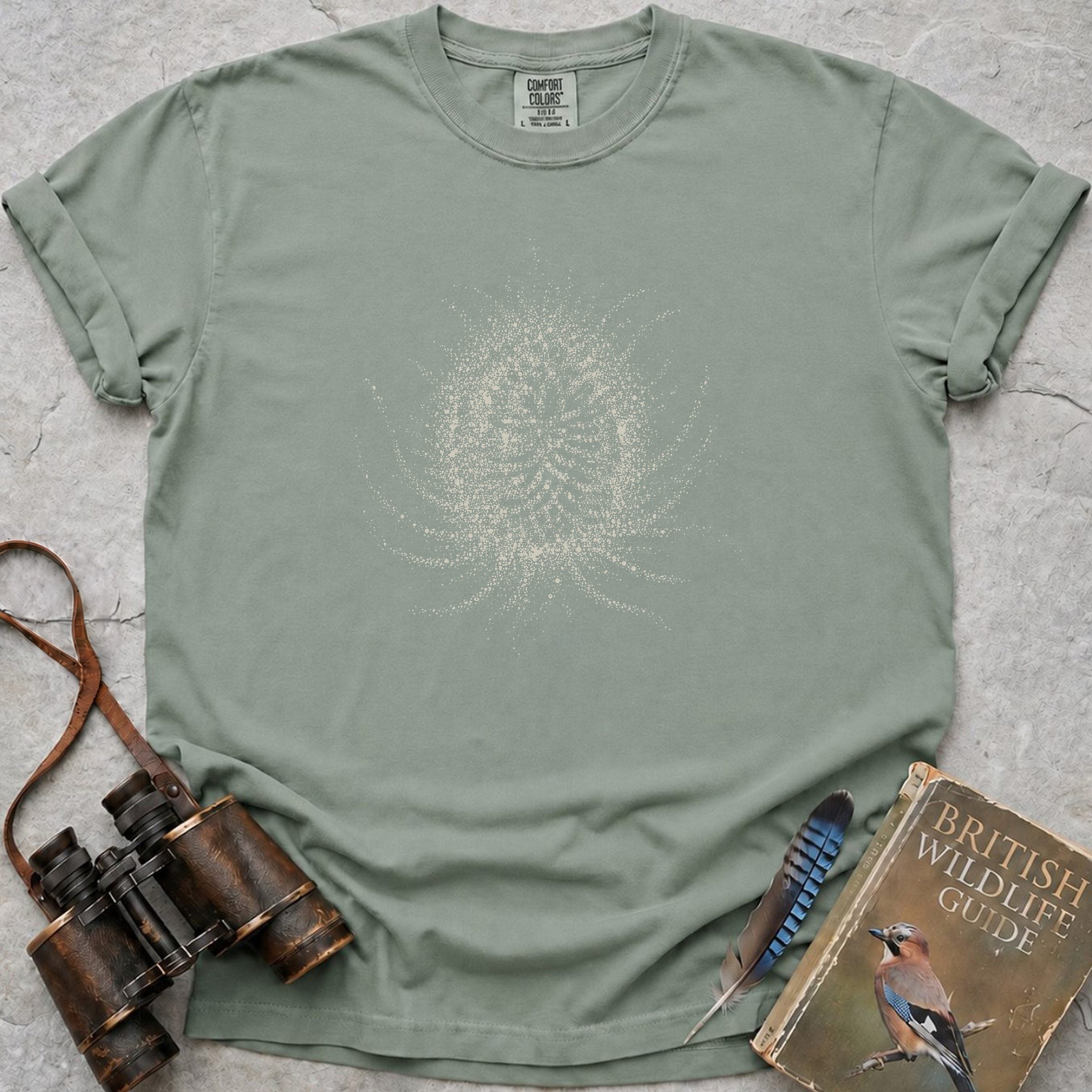 Teasel Detail T-Shirt — bay