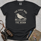 The Ealry Bird T-Shirt — black