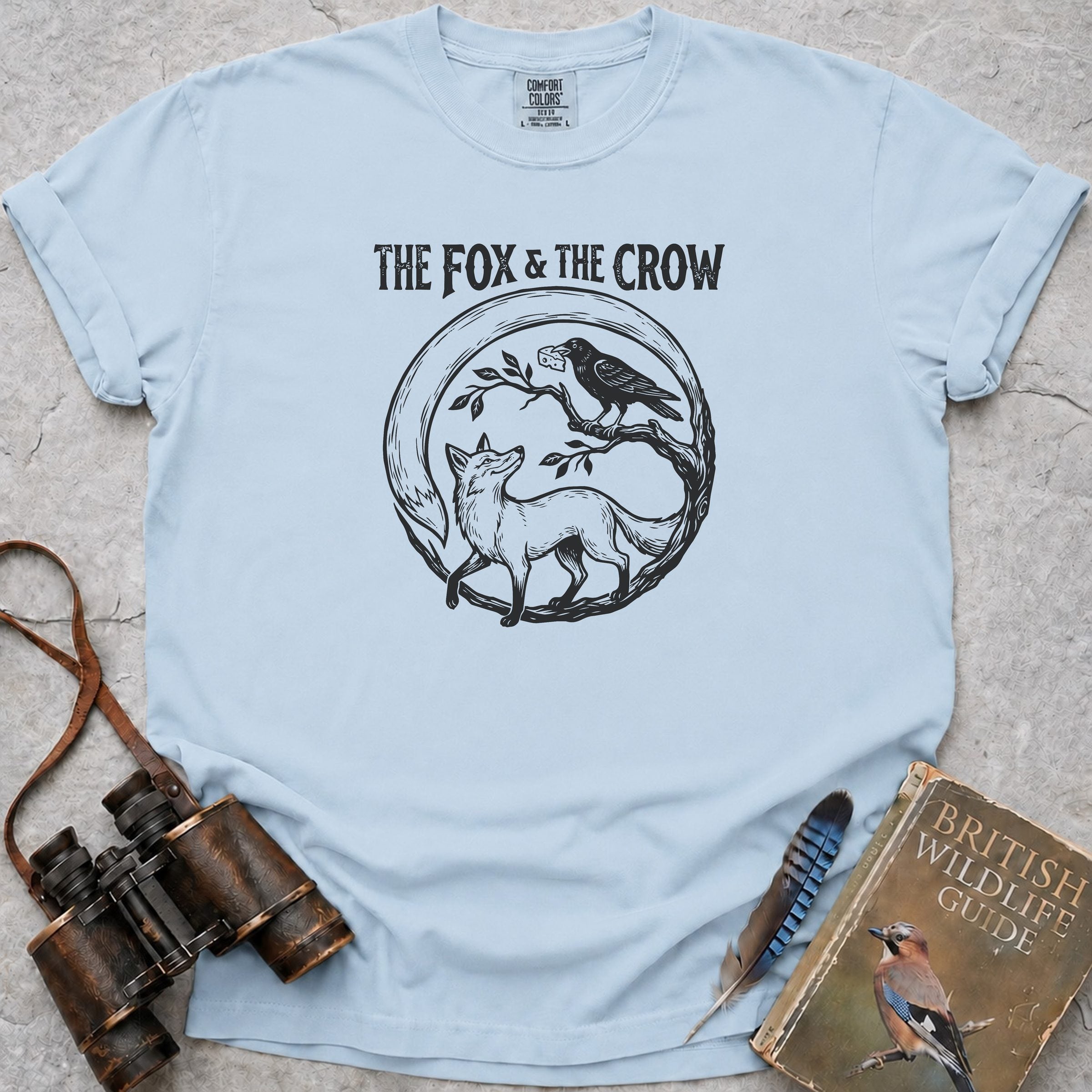 The Fox And The Crow T-Shirt — chambray