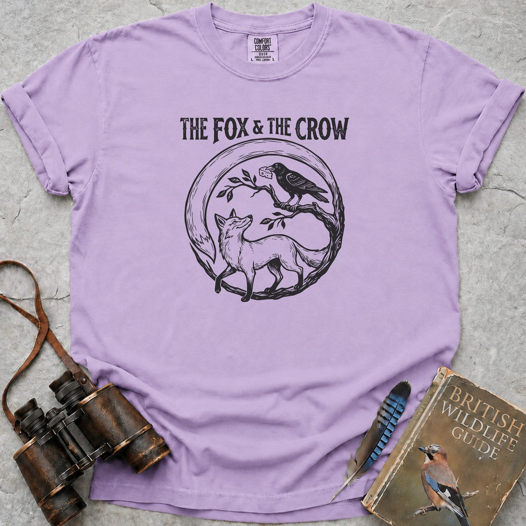 The Fox And The Crow T-Shirt — orchid