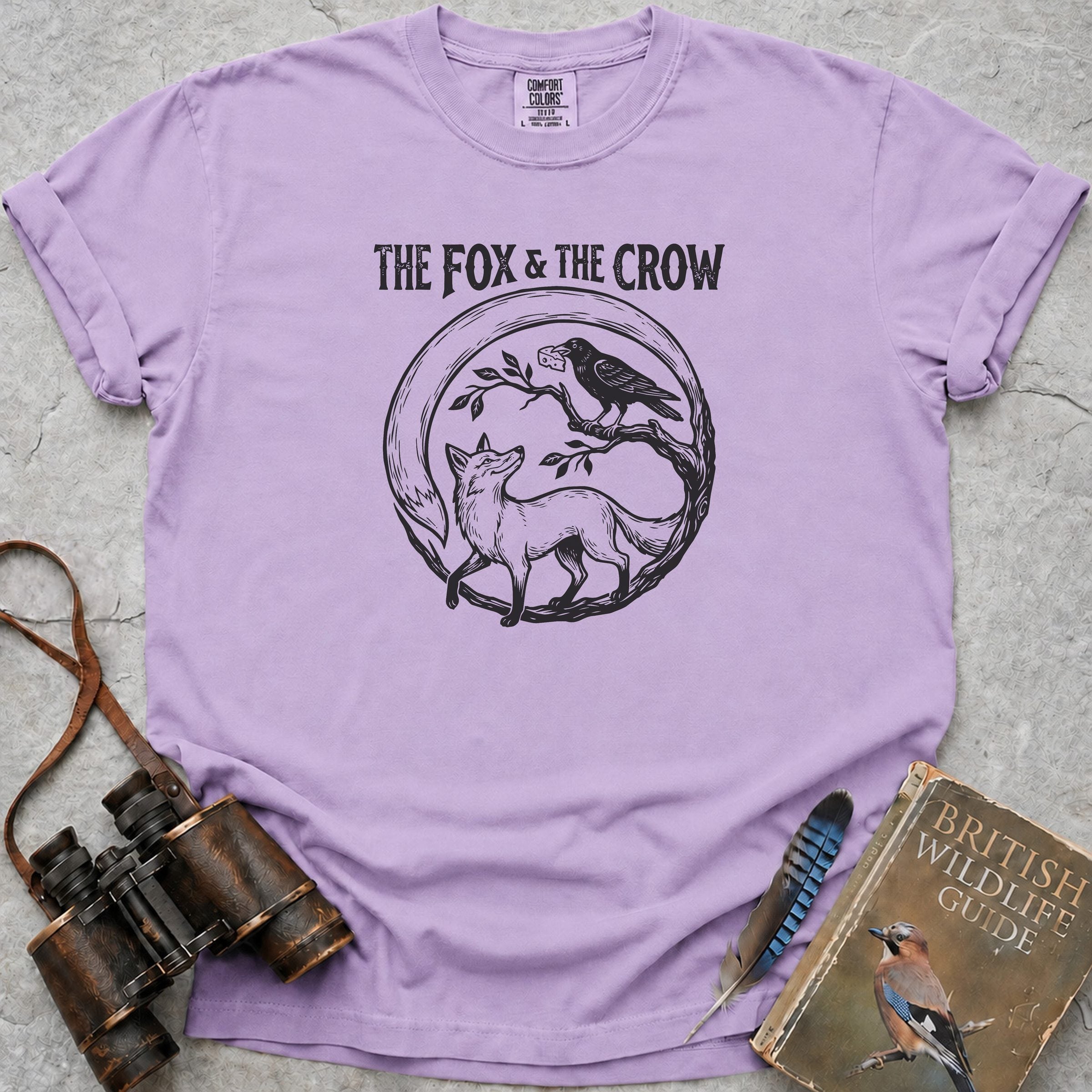 The Fox And The Crow T-Shirt — orchid