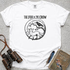 The Fox And The Crow T-Shirt — white