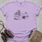 The Hedgehog And The Hare T-Shirt — orchid