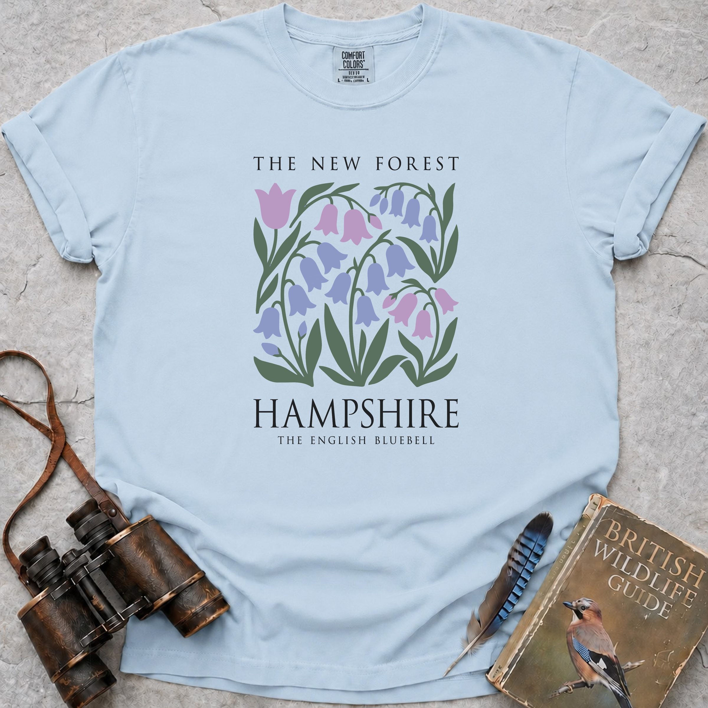The New Forest, Hampshire T-Shirt — chambray