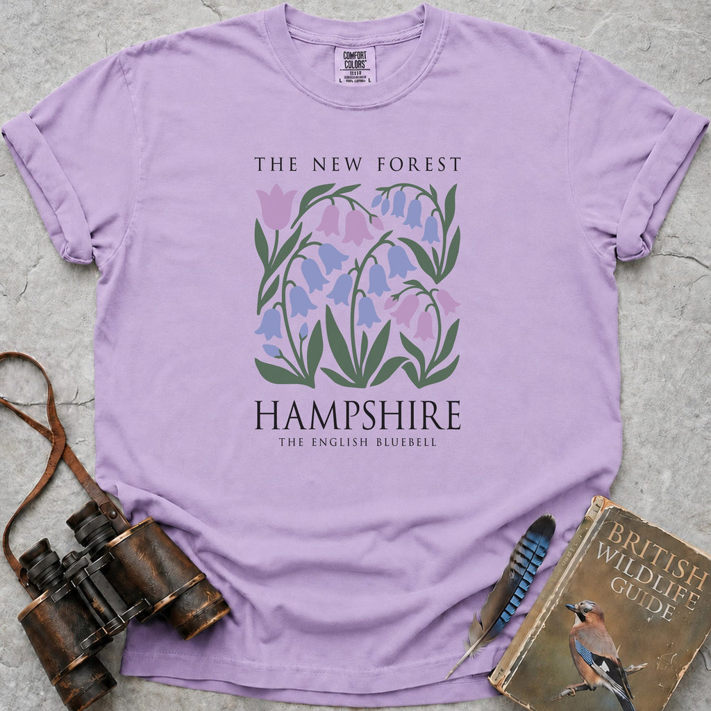 The New Forest, Hampshire T-Shirt — orchid