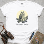 The Night Watch Owl T-Shirt — white